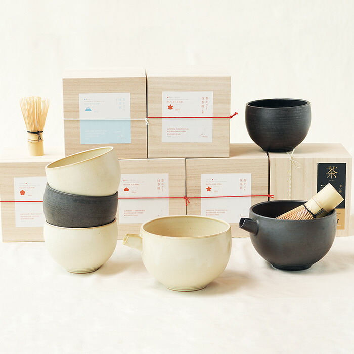 楽天市場】茶道具 抹茶茶碗 清水焼 陶謙窯 茶かざり抹茶碗 黒 [ 松