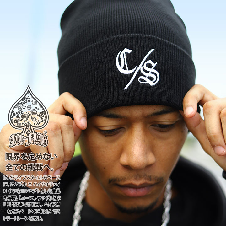 楽天市場】【50%OFF】ACE FLAG ニットキャップ ニット帽 ビーニー 帽子