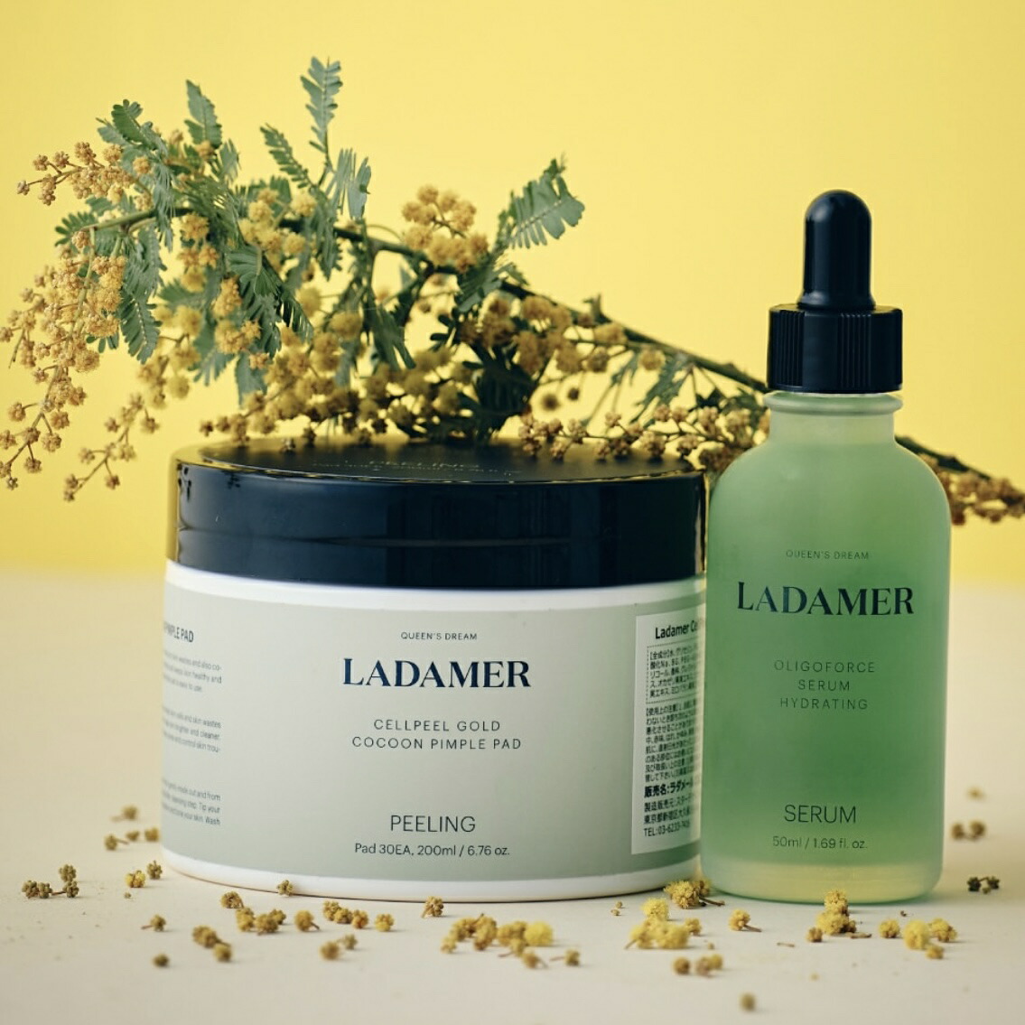 楽天市場】【セット販売】LADAMER ラダメール セラム 50ml・ピーリング