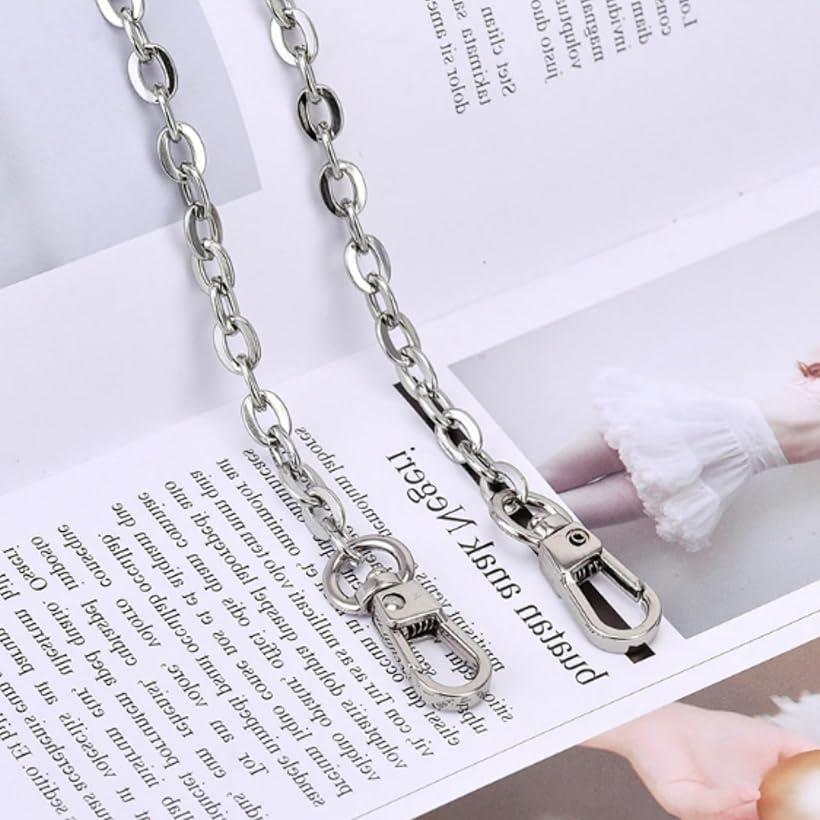 楽天市場】バッグ チェーン 120cm シルバー ショルダーバッグ 肩掛け