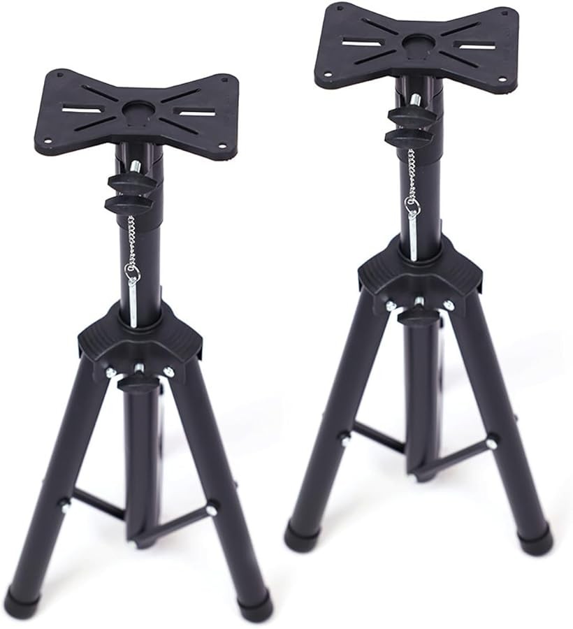 楽天市場】【楽天ランキング1位入賞】スピーカースタンド 折りたたみ