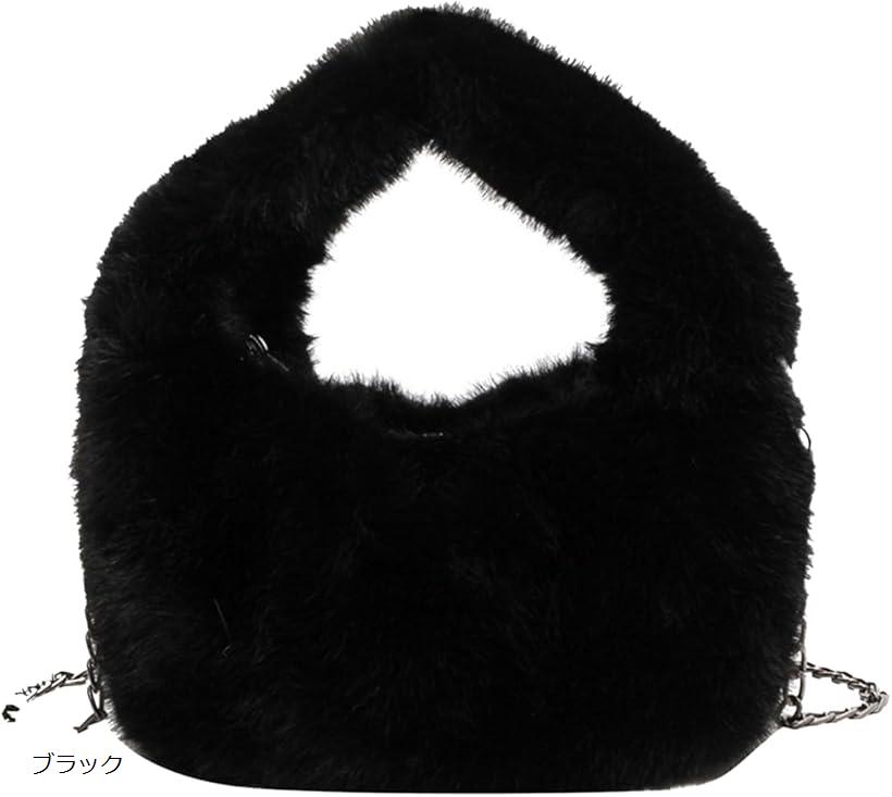 楽天市場】ファーバッグ ふわふわ もこもこ チェーンバッグ ショルダー