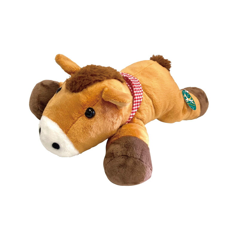 楽天市場】馬のぬいぐるみ まきばちゃん・鹿毛・Mサイズ牧場ちゃん