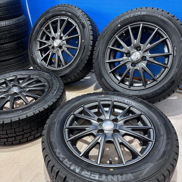 楽天市場】中古 スタッドレス ホイールセット 185/65R15 15×5.5J ET