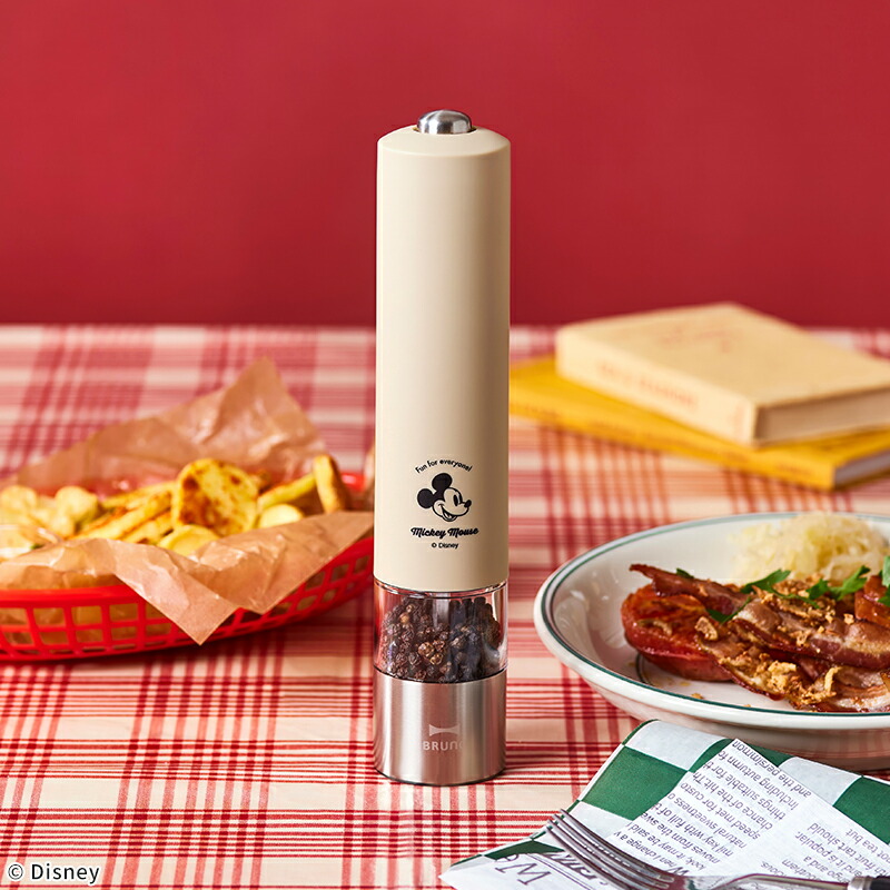 BRUNO LEDライト付スパイスミル 2個セット インテリアショップe-goods