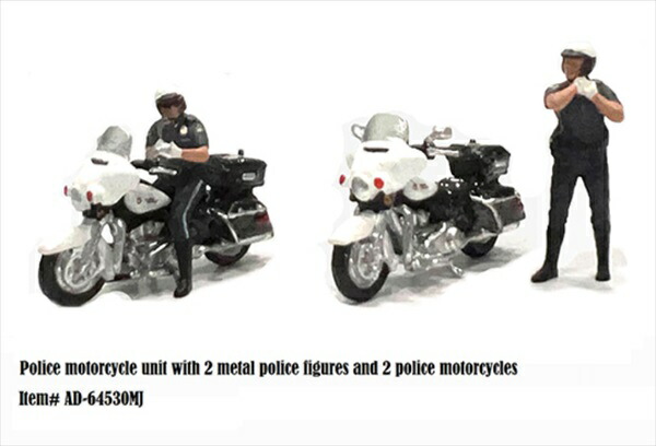 楽天市場】ミニカー 1/64 SPEED COP 映画「白バイ野郎 ジョン＆パンチ