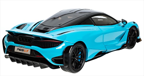 楽天市場】ミニカー 1/18 マクラーレン 765LT ブルー色 特別限定モデル