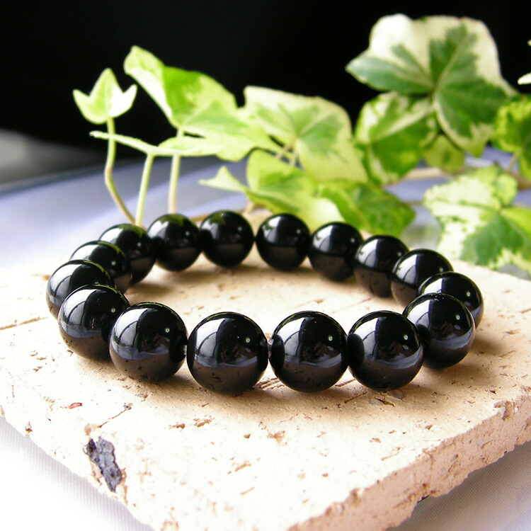 楽天市場】モリオン黒水晶 モリオン 水晶 ブレスレット パワーストーン