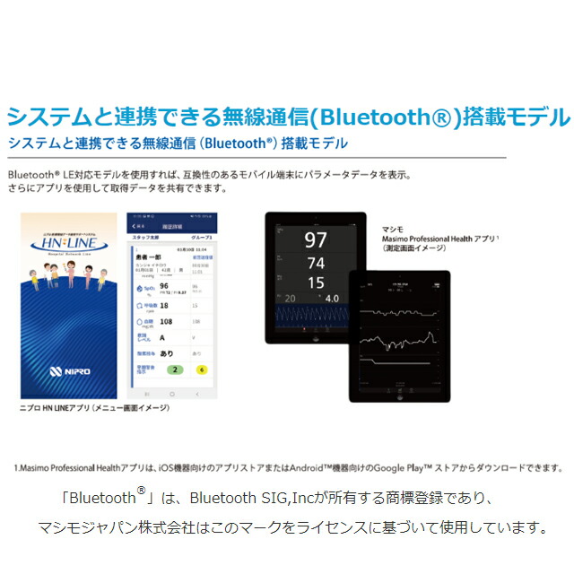 楽天市場】ニプロ マシモ SET フィンガーパルスオキシメ－タ