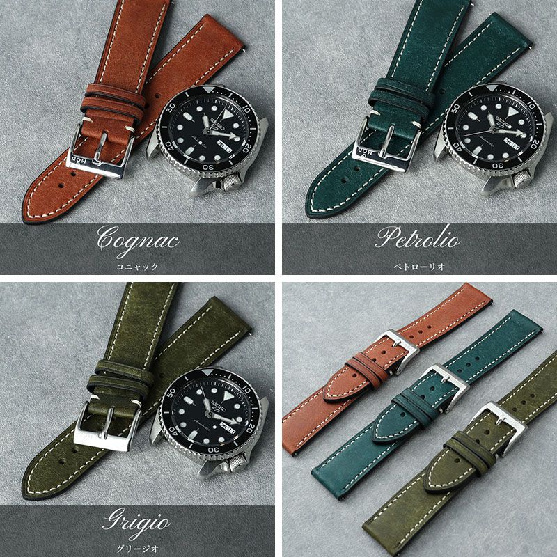 楽天市場】【セイコー5 SEIKO 5 対応】MOD PUEBLO LEATHER STRAP