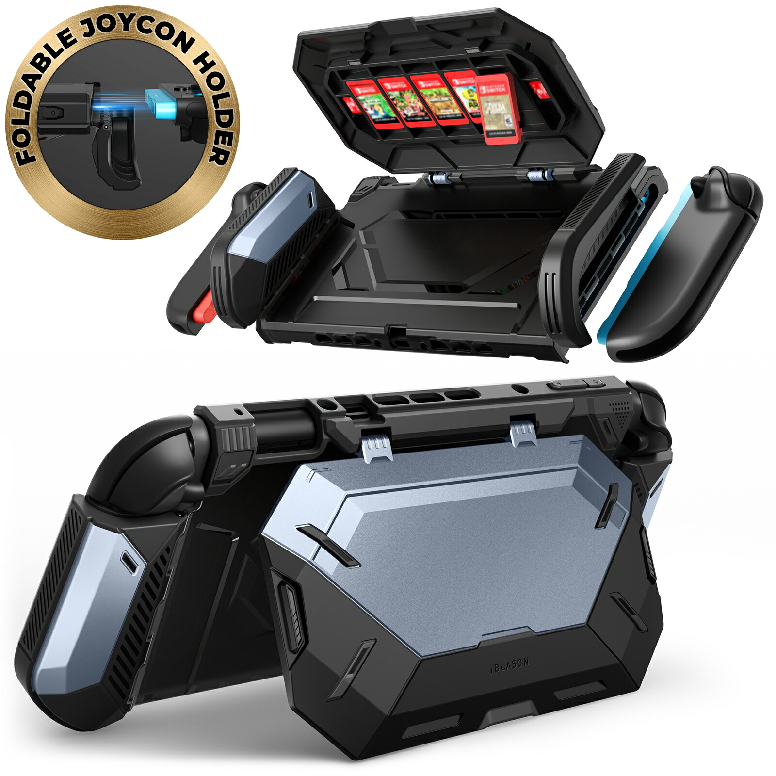 楽天市場】i-Blason Nintendo Switch 2 ケース ドック対応 人間工学に