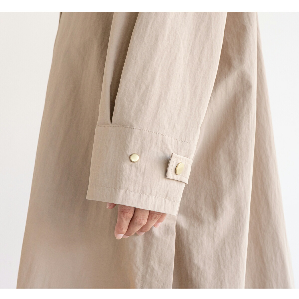 楽天市場】Aラインナイロンコート ナイロン コート Aライン アイニード