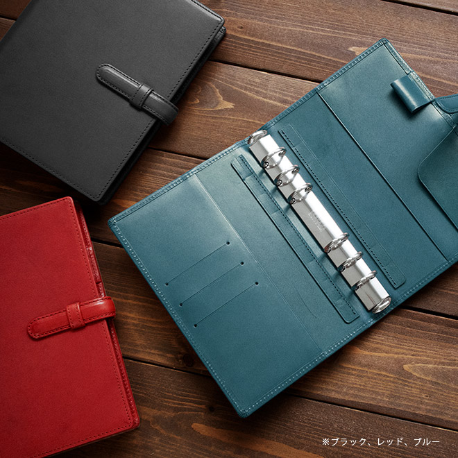 楽天市場】【ベルト付】システム手帳 バイブル 本革 【栃木レザー