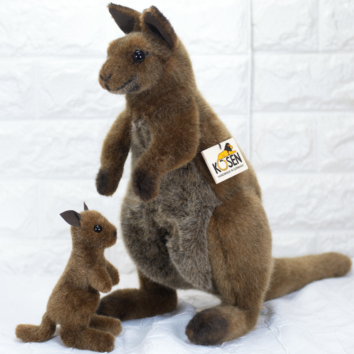 楽天市場】ケーセン ぬいぐるみ Kosen カンガルー親子 32cm Kangaroo
