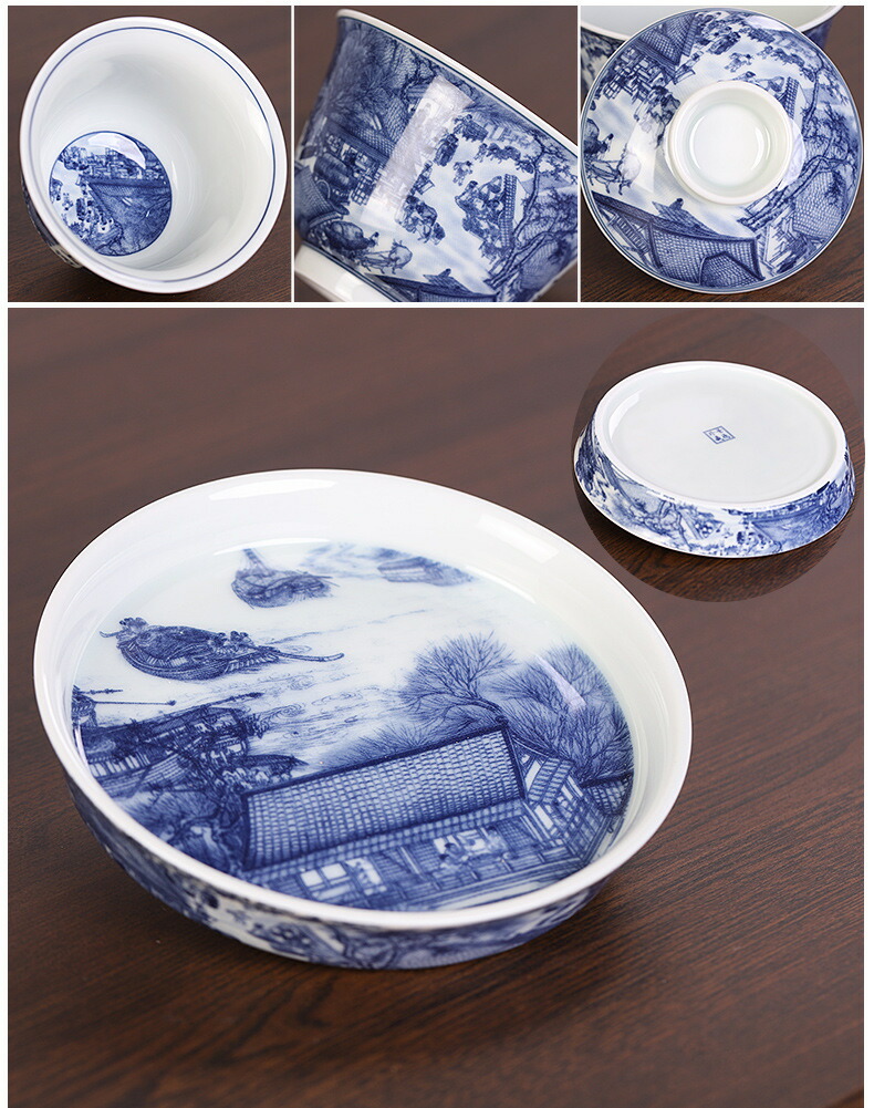 楽天市場】IwaiLoft 蓋碗 三才碗 宝瓶 煎茶器 桃の柄 急須 中国茶