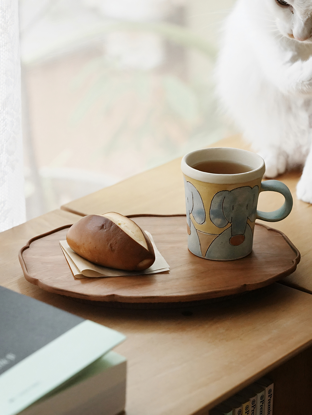 楽天市場】手づくり 美しい トレー 花輪 彫刻 トレイ 20cm プレート