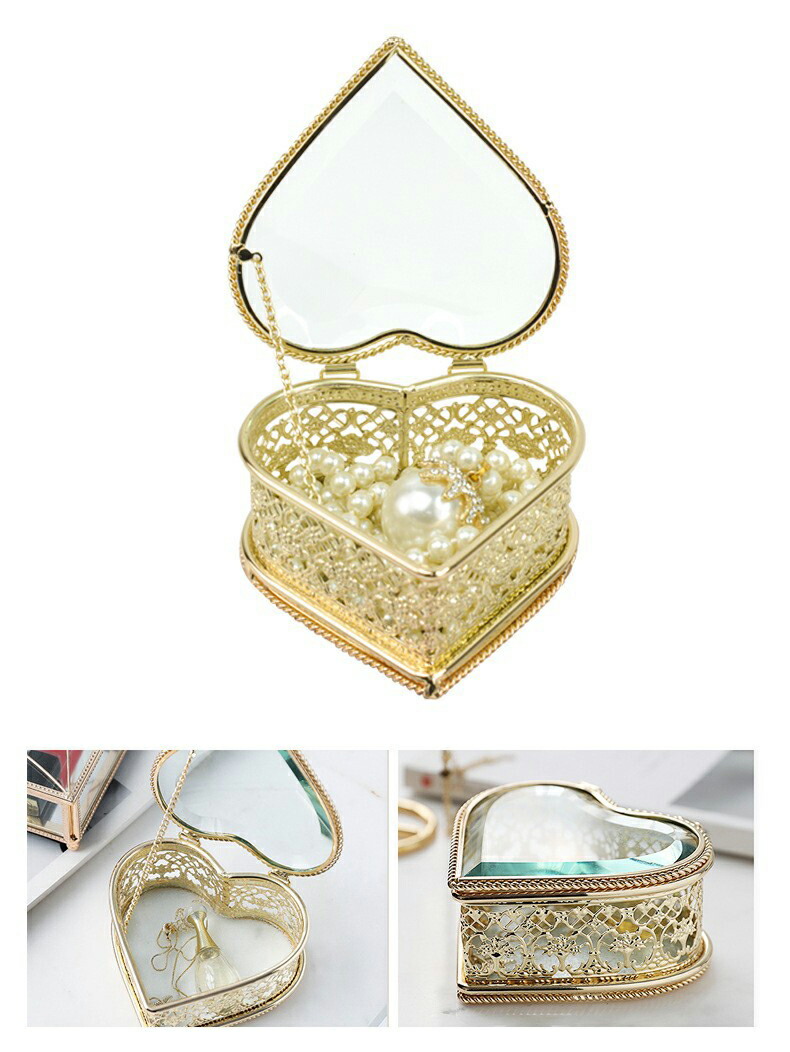 楽天市場】ハート型 ガラス 収納缶 保存容器 ガラス容器 綿棒ケース