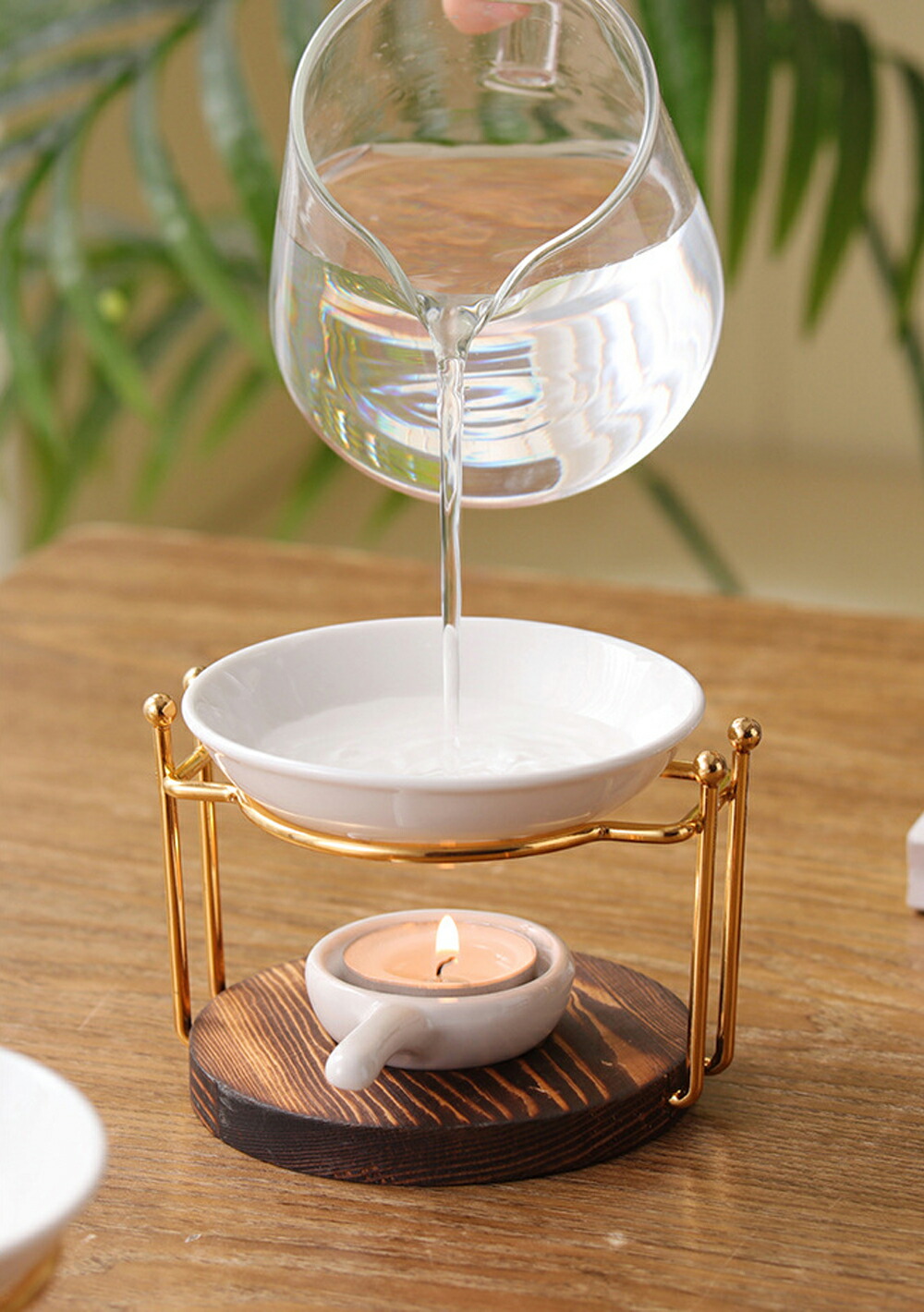 楽天市場】IwaiLoft 新型 アロマポット 陶器 アロマ炉 茶香炉 アロマ