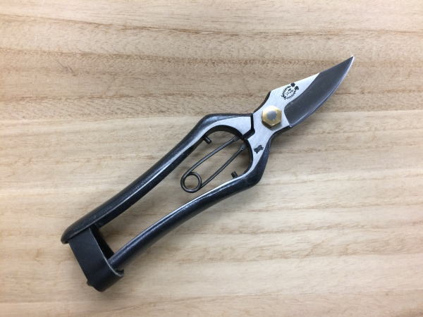 楽天市場】【メール便】 野村屋製鋏所 村久 芽切鋏 180mm 片刃 皮止