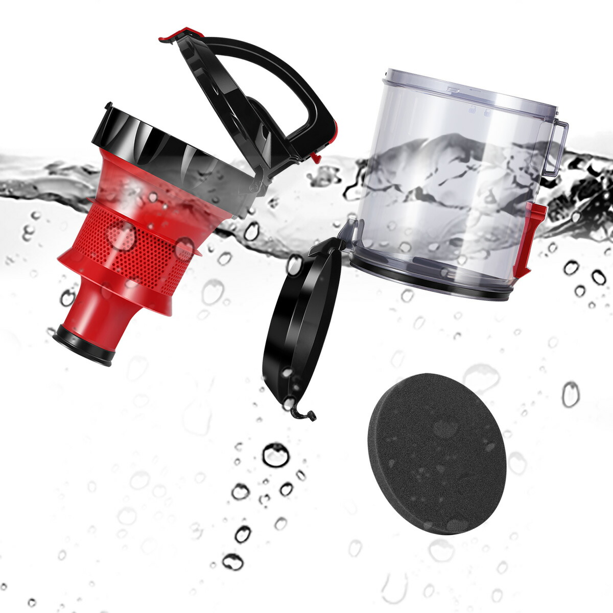 楽天市場】掃除機 キャニスター サイクロン式 20000Pa 超強力吸引