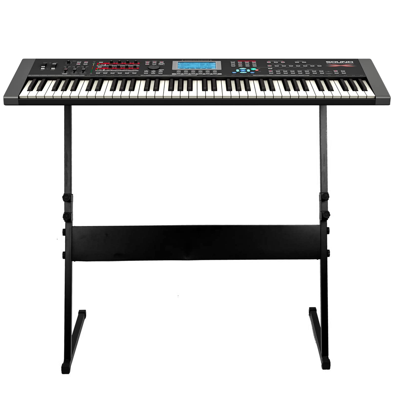 楽天市場】【エントリーでポイント10倍】電子ピアノスタンド Z型 高さ