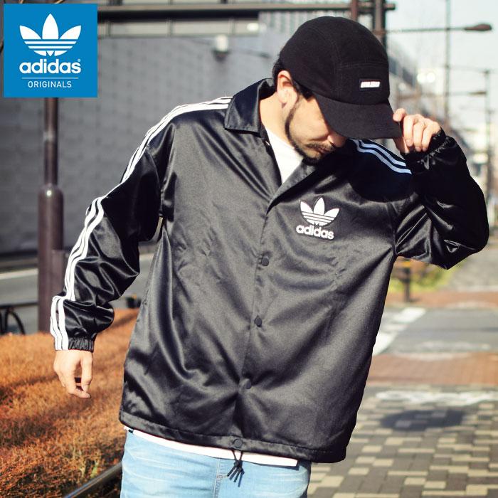 楽天市場】アディダス adidas ジャケット メンズ サテン コーチ