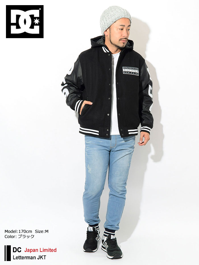 楽天市場】ディーシー DC ジャケット メンズ レターマン 日本限定 ( dc