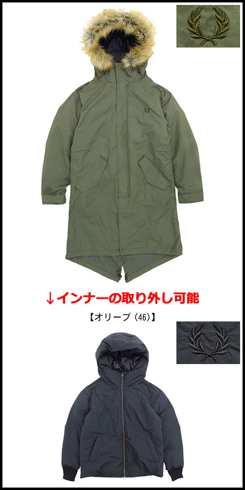 楽天市場】フレッドペリー FRED PERRY ジャケット メンズ フィッシュ