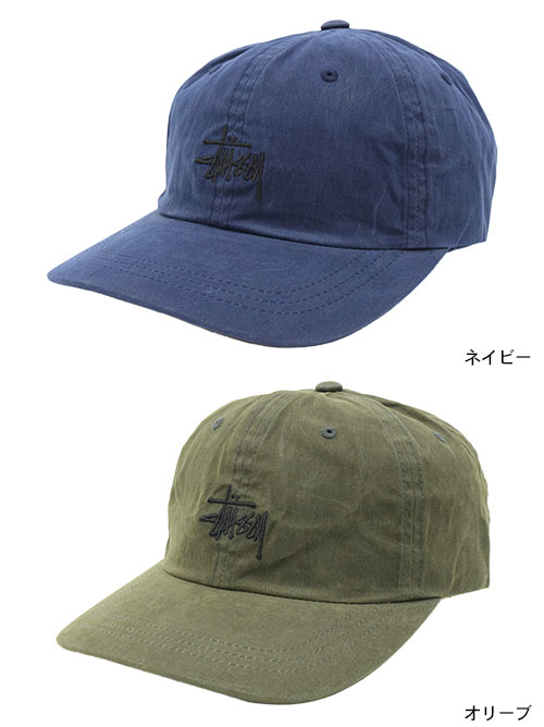 楽天市場】ステューシー STUSSY キャップ 帽子 Wax Cotton Low Pro Cap