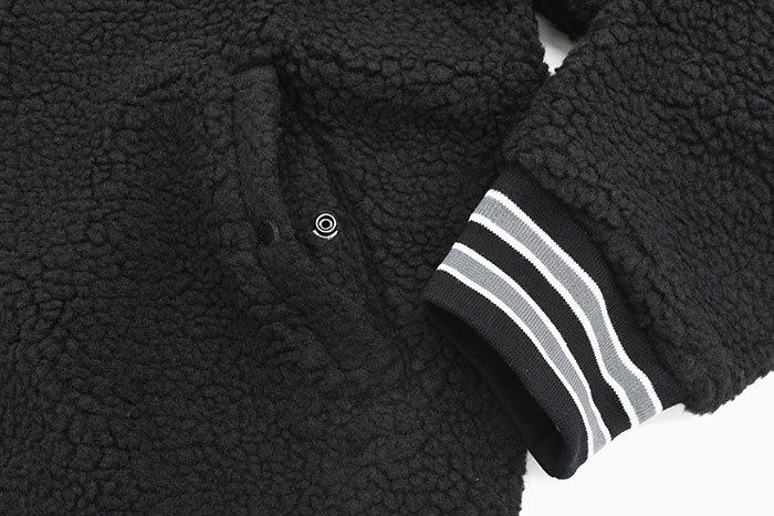 楽天市場】ハフ HUF ジャケット メンズ シェルパ バーシティー ( HUF