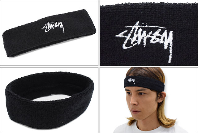 楽天市場】ステューシー STUSSY ヘッドバンド Stock Sweatband(stussy