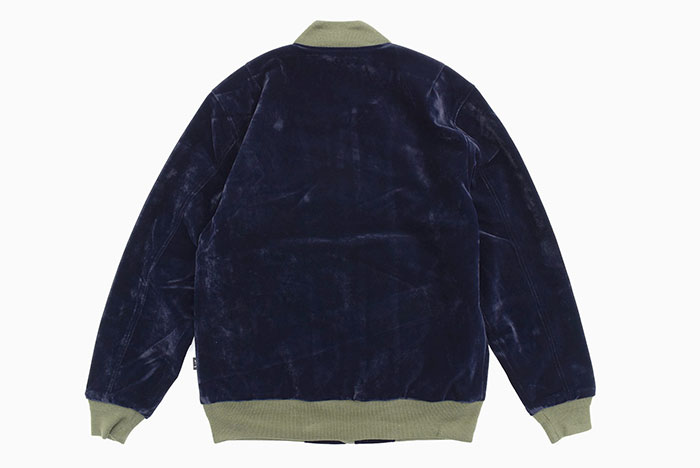 楽天市場】ステューシー STUSSY ジャケット メンズ Velvet Bomber