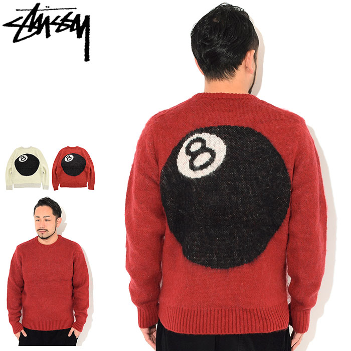 楽天市場】ステューシー STUSSY セーター メンズ 8 Ball Heavy Brushed