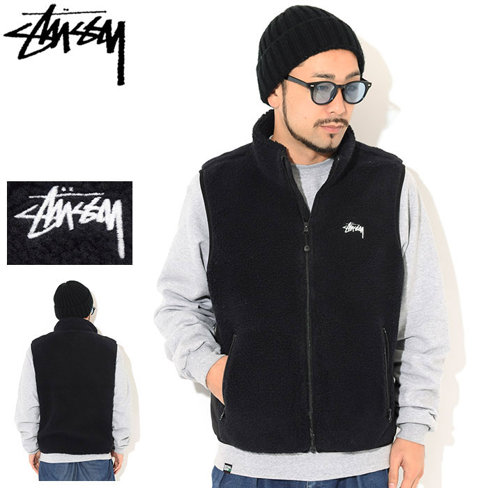 楽天市場】ステューシー STUSSY ジャケット メンズ Block Sherpa
