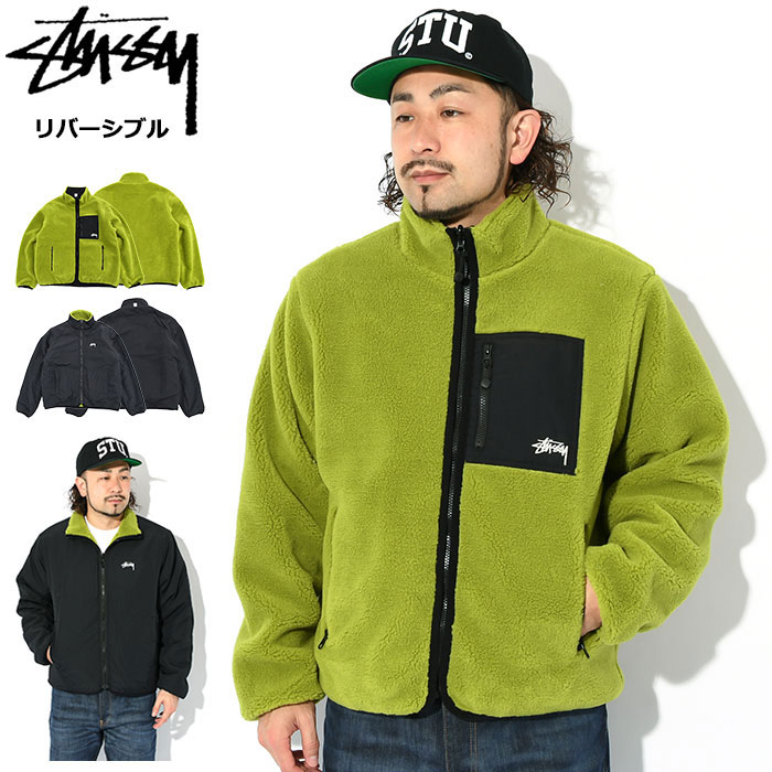 楽天市場】ステューシー STUSSY ジャケット メンズ Sherpa Reversible