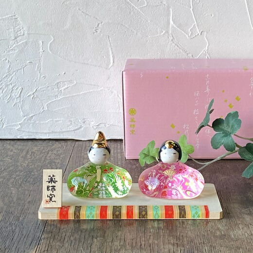 楽天市場】【再入荷】ガラスのお雛様 置物 ガラス 雛人形 ガラス製