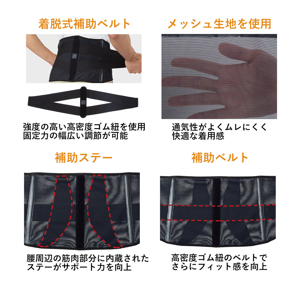 楽天市場】ファイテン サポーター メタックス 腰用ミドルタイプ phiten