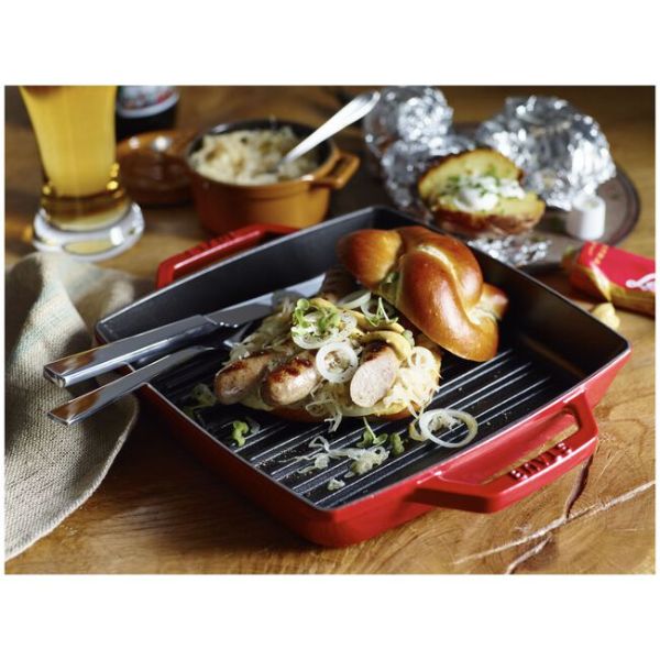 楽天市場】ストウブ ピュアグリル スクエア グリルパン 23cm/28cm