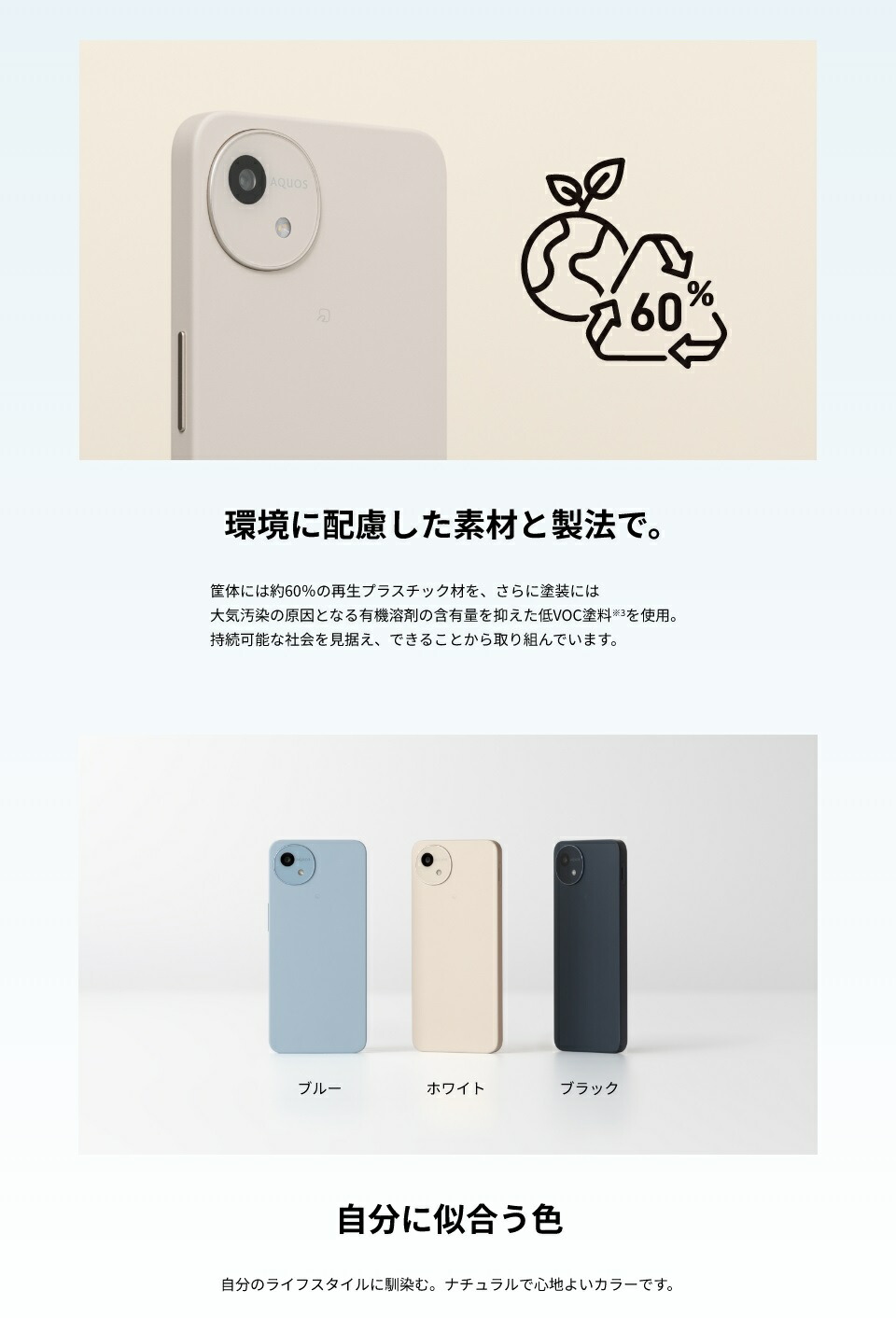 楽天市場】[新品未使用｜SIMフリー] SHARP AQUOS wish4 4GB/64GB