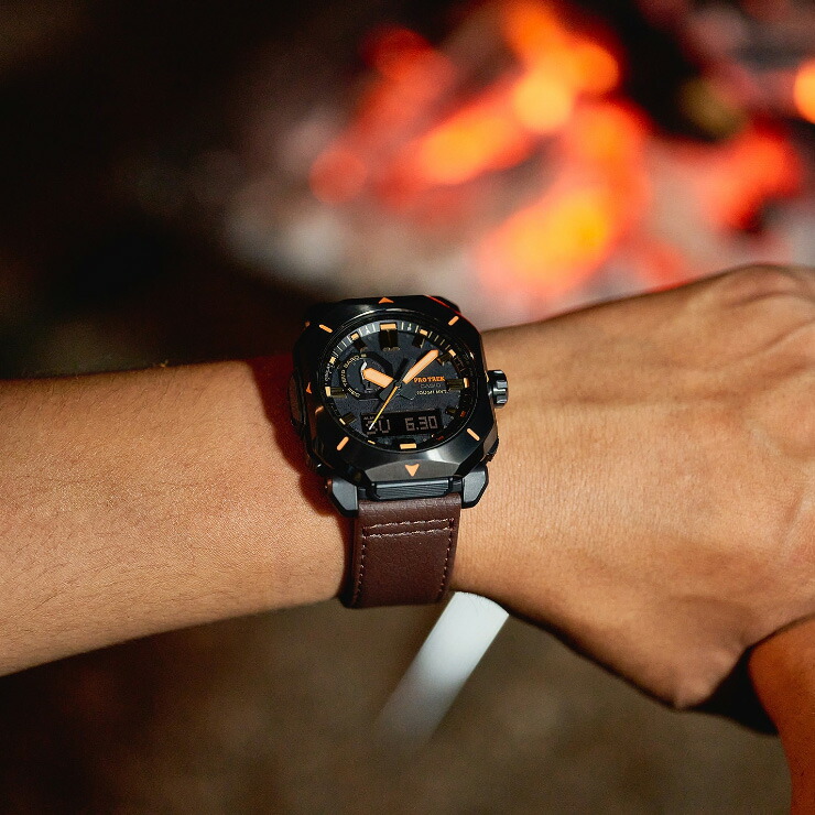 楽天市場】カシオ プロトレック スクエアケース 電波 ソーラー