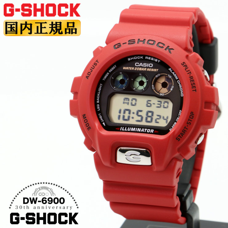楽天市場】G-SHOCK Gショック 6900シリーズ30周年記念モデル DW-6900TR