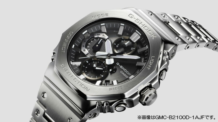 楽天市場】G-SHOCK Gショック フルメタル ソーラー GMC-B2100D-1AJF