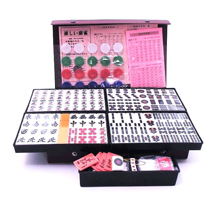 楽天市場】麻雀牌セット くっきり太字 重量麻雀牌 人和（レンホー