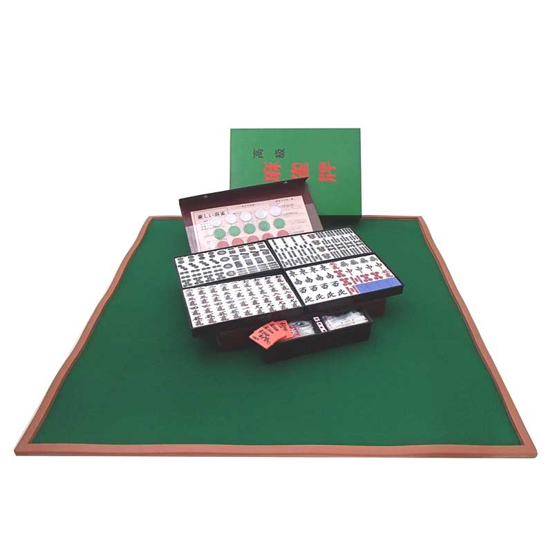 楽天市場】国産麻雀牌セット コバルトブルーのくっきり太字 重量麻雀牌