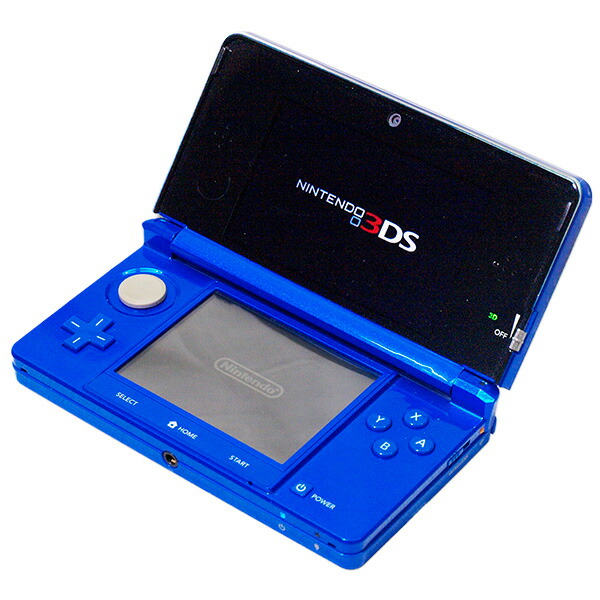 楽天市場】3DS ニンテンドー3DS コバルトブルーCTR-S-BBAA 本体 完品