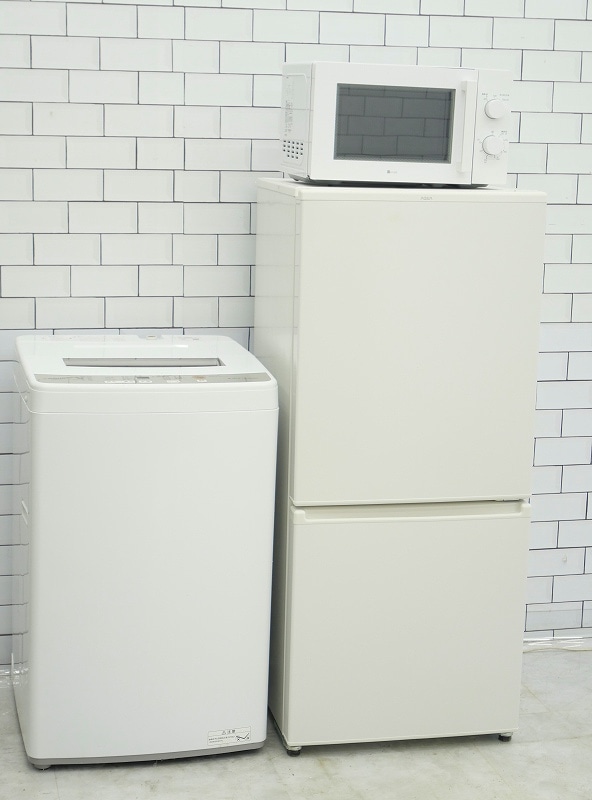 165取付無料！高性能パナソニックシルバー冷蔵庫AQUA洗濯機電子レンジ