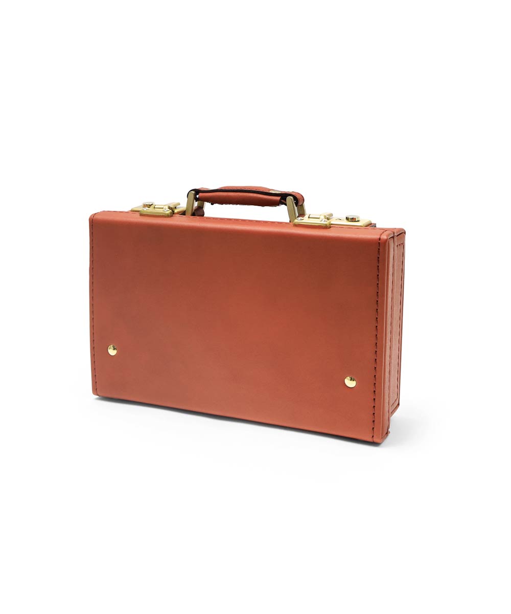 楽天市場】SILVER LAKE CLUB レザーミニトランク 23cm (オイルレザー