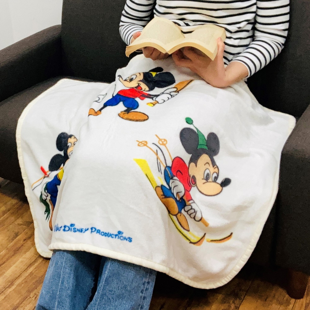 楽天市場】【◇P10倍】モリシタ ディズニー 膝掛け ブランケット