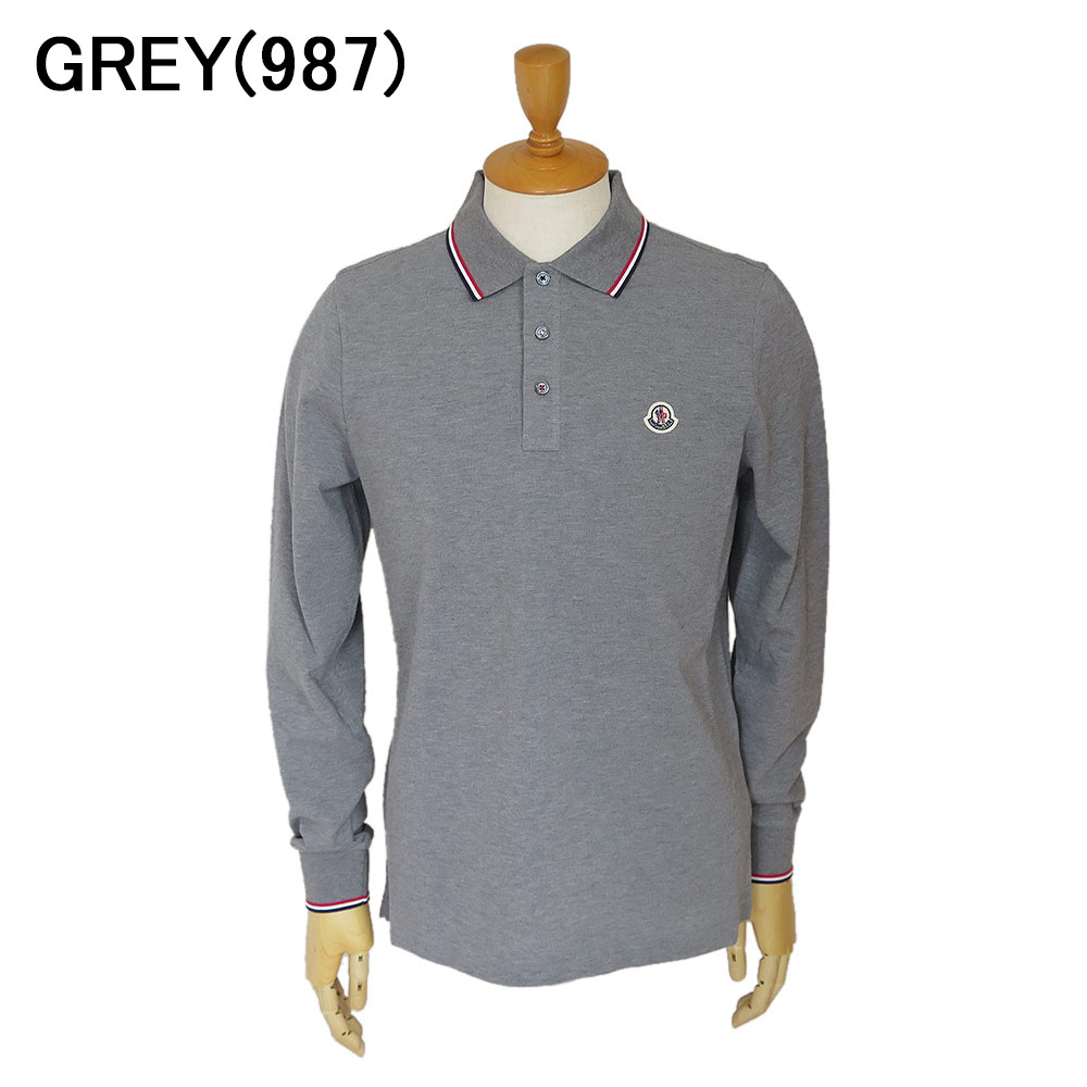 楽天市場】モンクレール ポロシャツ 長袖 メンズ トップス ゴルフ