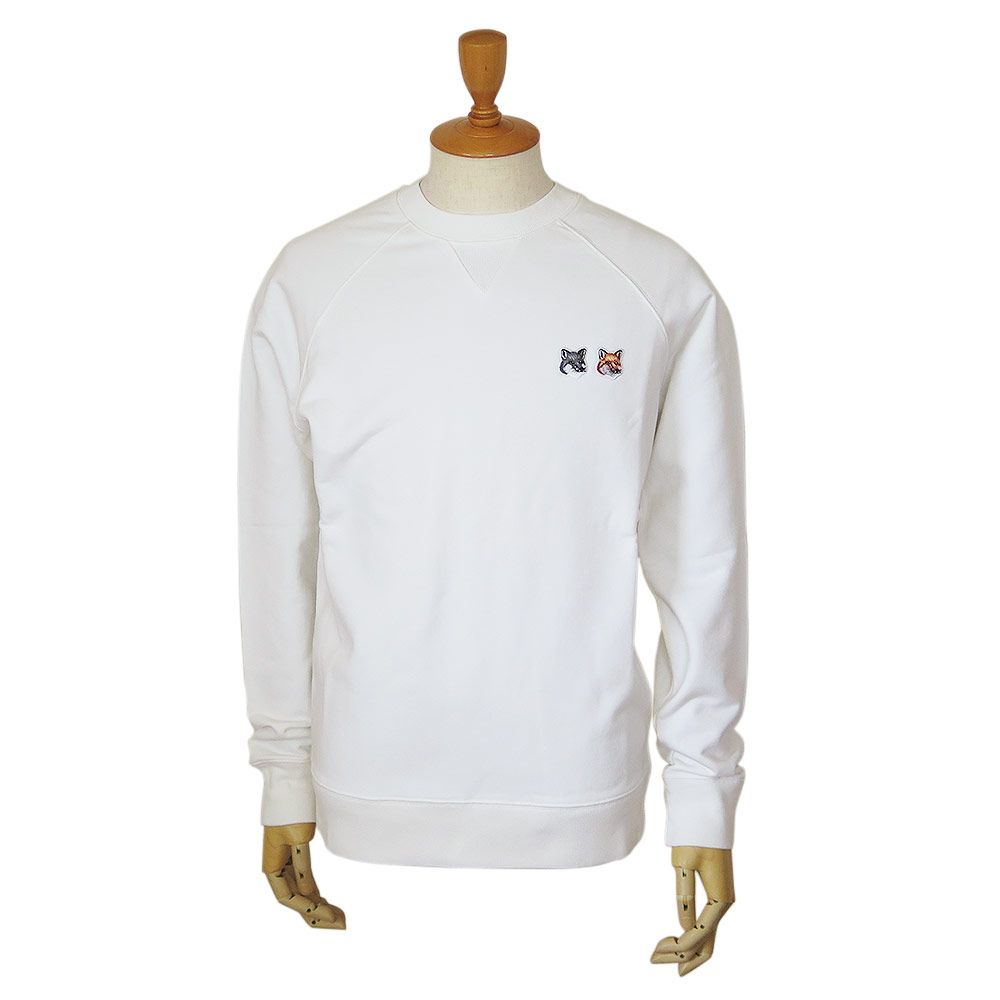 楽天市場】メゾンキツネ スウェット 長袖 ダブルフォックス ヘッド